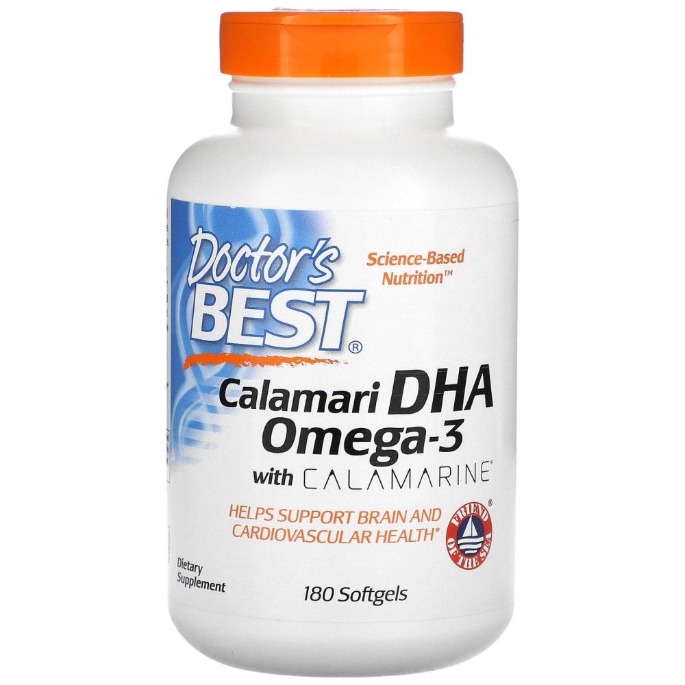 Meilleur DHA 500 mg/de Calamari - 60 capsules de gel