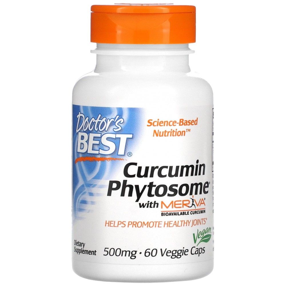 Meilleur phytosome de curcumine 500 mg/avec Meriva - 60 capsules