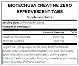 Onglets effervescents de créatine zéro/18