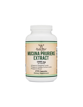 Mucuna pruriens extract, 210 capsules Double Wood - Nutra Best Europe