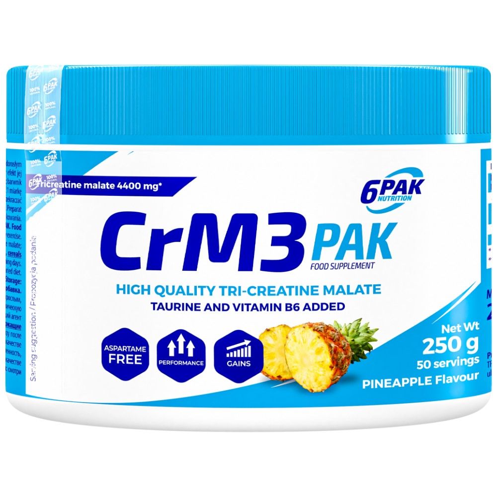 CRM3 PAK (Tri-créatine Malate + Taurine) - 250 grammes