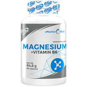 Magnesium + Vitamin B6 - 90 capsules - Nutra Best Europe