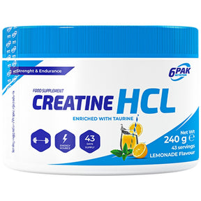 Creatine HCL Powder - 240 grams - Nutra Best Europe