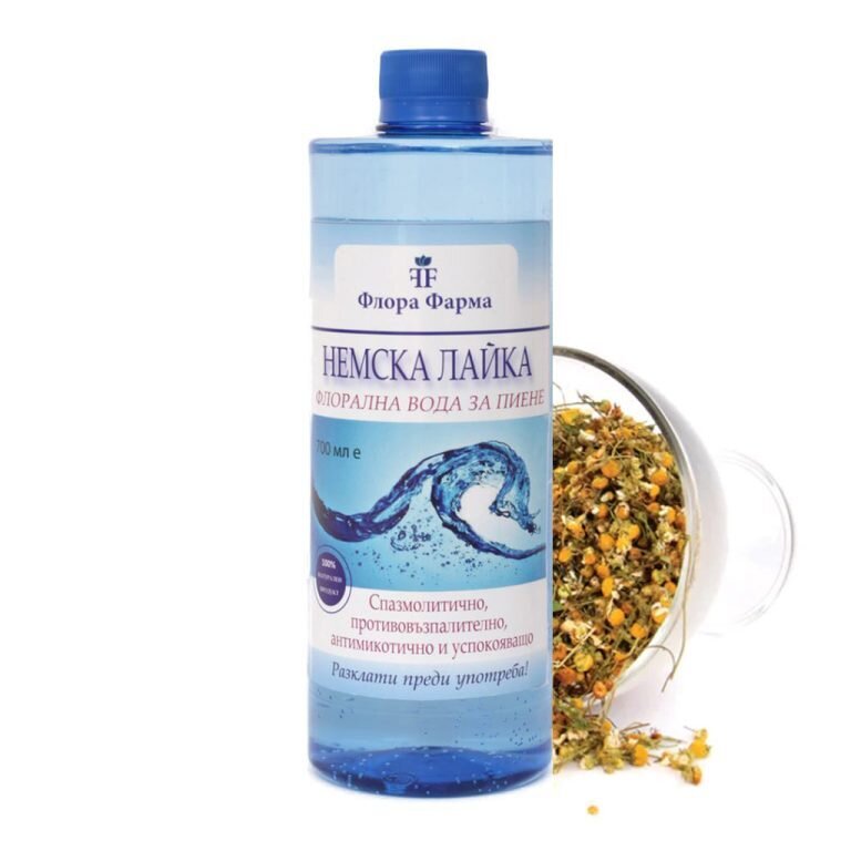 Eau florale naturelle de la camomille allemande 700 ml Flora Farma