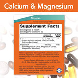 Calcium et magnésium 2: 1 - 250 comprimés
