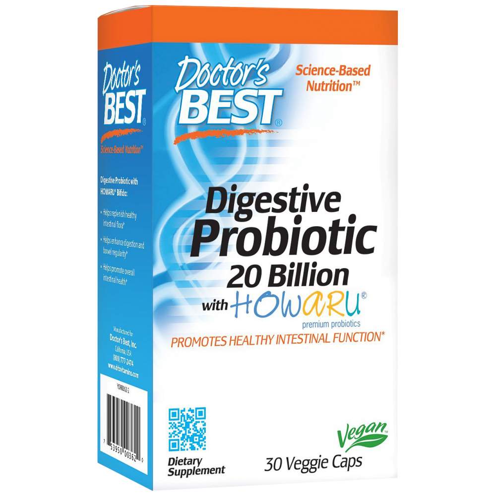 Probiotique digestif 20 milliards - 30 capsules