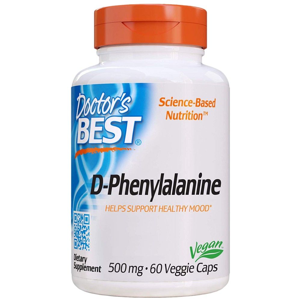 D-phénylalanine 500 mg - 60 capsules
