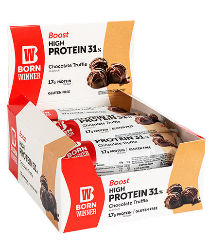 Booster 31% de barre protéique - 12 x 55 grammes