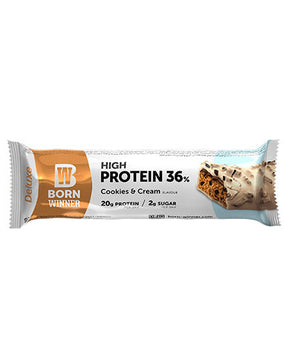 Deluxe Protein Bar / 55 g / Cookies & Cream - Nutra Best Europe