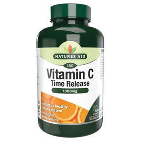 Vitamin C with extended release (Vitamin C Time Release) 1000mg 90 tablets NaturesAid - Nutra Best Europe