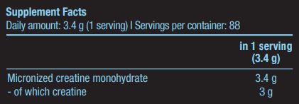 100% monohydrate de créatine 300 kg