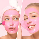 Masque de pelage hydratant avec charbon activé et argile rose - 75 ml