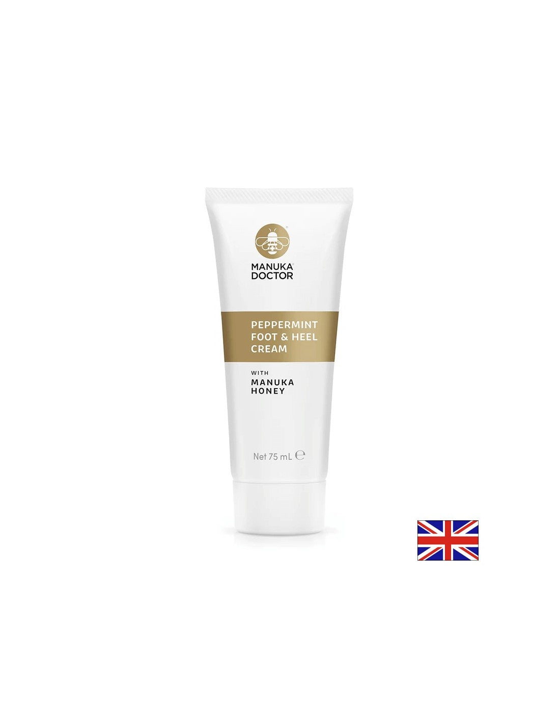 Crème ultra adoucissant pour les talons secs et fissurés - avec du miel manuka, de la cire d'abeille et des huiles végétales. 75 ml