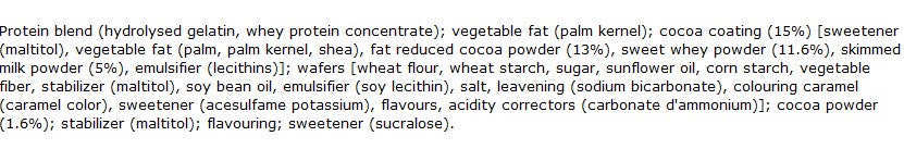 Keto 36% Cookie à plaquettes à haute protéine - 60 grammes