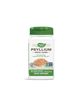 Psyllium Seed Husk 525 mg x 100 capsules Nature's Way - Nutra Best Europe