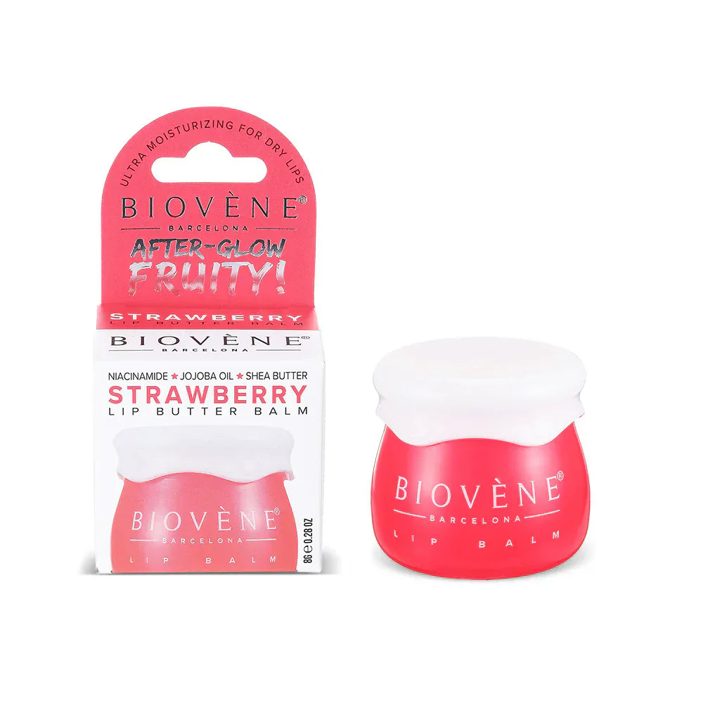 Baume à lèvres avec fraise et niacinamide pour une finition rayonnante - 8 grammes