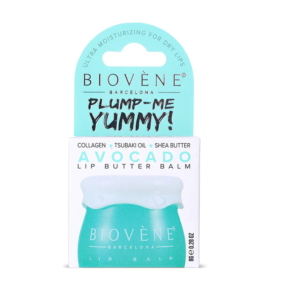 Baume à lèvres avec avocat et collagène pour le volume et la douceur - 8 grammes
