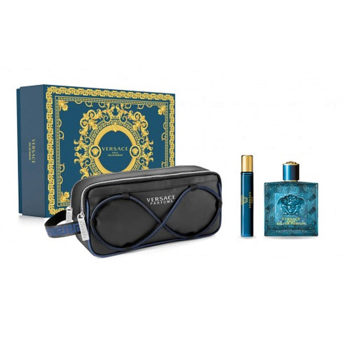 <tc>VERSACE</tc> Eros Pour Homme Eau De Parfum Vaporisateur 100 ml Coffret 3 Pièces