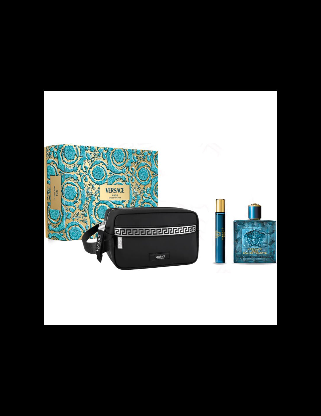 <tc>VERSACE</tc> Coffret de Noël 3 pièces Eros Eau de Toilette Spray 100 ml