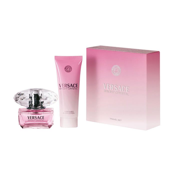 <tc>VERSACE</tc> Coffret Eau de Toilette Spray Bright Crystal 50 ml, 2 pièces