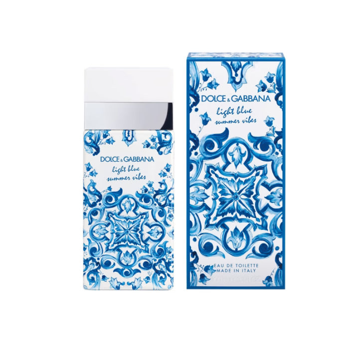 Dolce et Gabbana bleu clair vibrations d'été eau de toilette 100ml