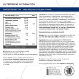 Complexe conjoint avec glucosamine, chondroïtine, MSM et manganèse - 180 comprimés (6 mois d'admission)