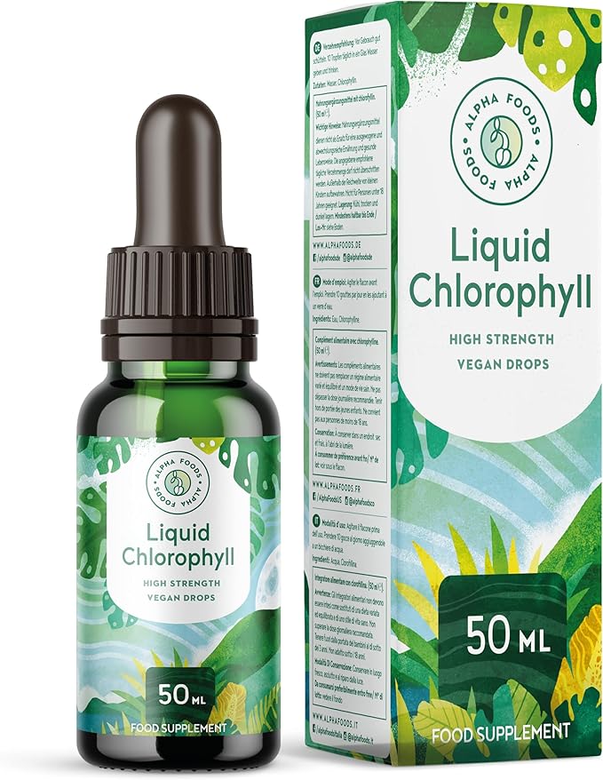 Chlorophylle alpha aliments Allemagne (50 ml)