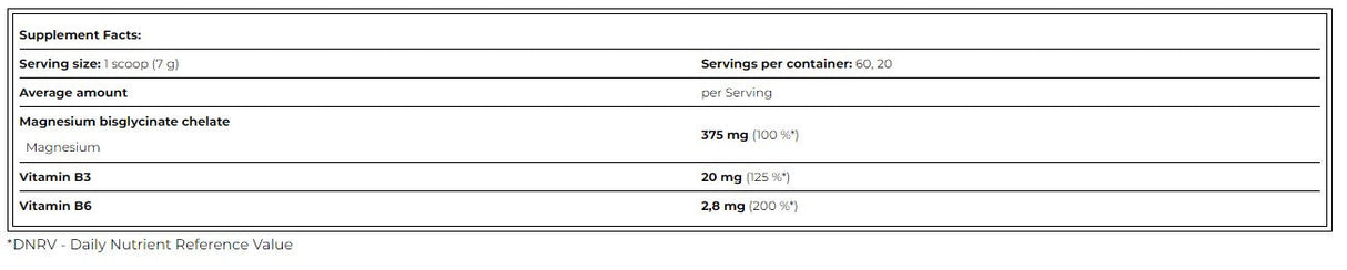 MAGNECHEL/MAGNÉSIUM BISGLYCININE CHELATE/20 x 7 G