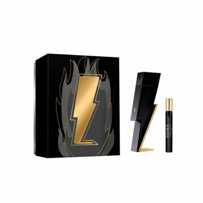 <tc>CAROLINA HERRERA</tc> Coffret Eau de Toilette Spray Bad Boy 100 ml, 2 pièces