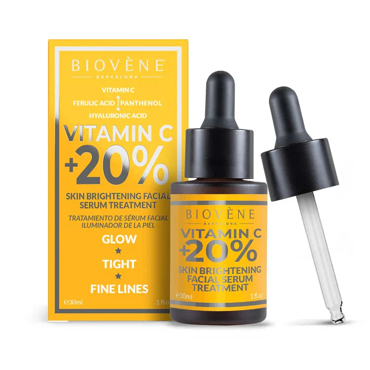 Sérum de vitamine C avec une concentration de 20% pour une éclairage intense 30 ml