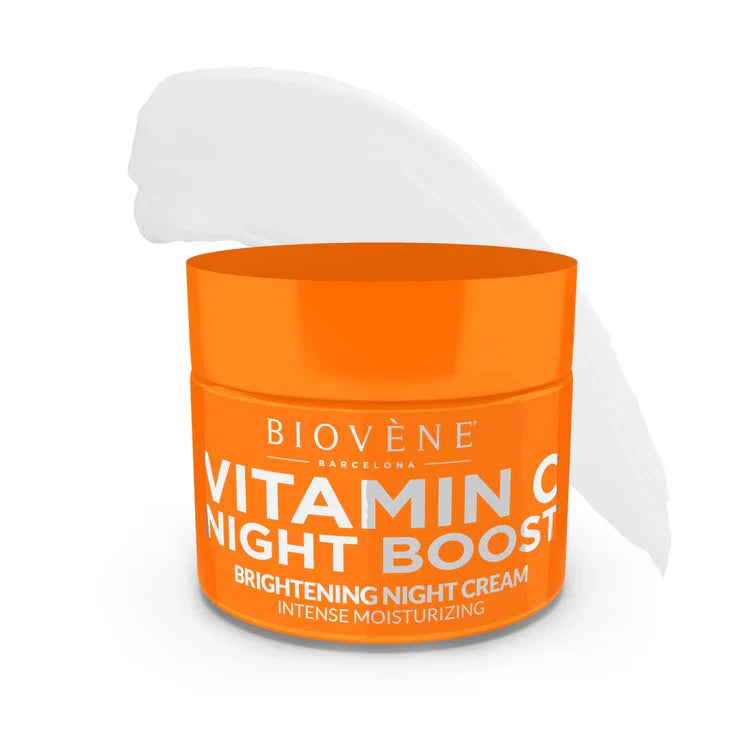 Crème de booster nocturne en vitamine C avec effet anti-âge pour le renouvellement 50 ml