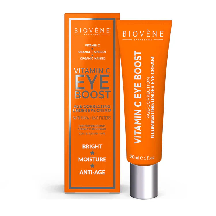 Crème de booster pour les yeux de vitamine C pour corriger les signes de vieillissement de 15 ml