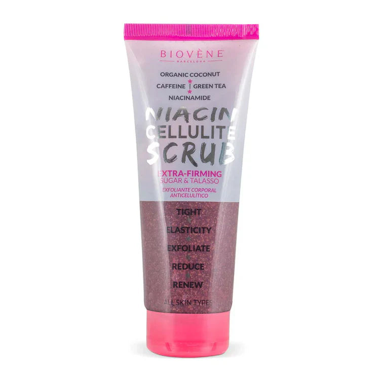 Gommage anti-cellulite de niacine avec noix de coco pour raffermir et lisser la peau 250 ml