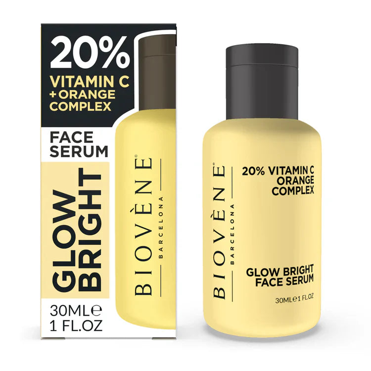 Sérum de vitamine C avec complexe orange pour éclaircissement et rayonnement 30 ml
