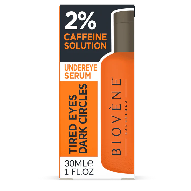 Sérum de caféine pour les yeux fatigués avec 2% de caféine pour le rajeunissement de 30 ml