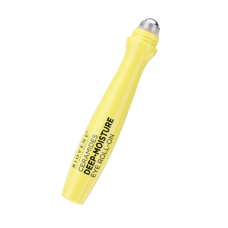 Ceramides Rouleau de contour pour les yeux hydratants avec de l'acide hyaluronique 15 ml