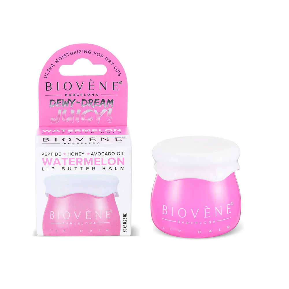 Baume à lèvres avec pastèque et peptides pour la fraîcheur et la douceur - 8 grammes