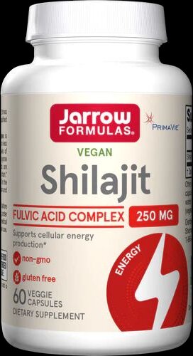 Complexe d'acide fulvic Shilajit 250 mg - 60 capsules