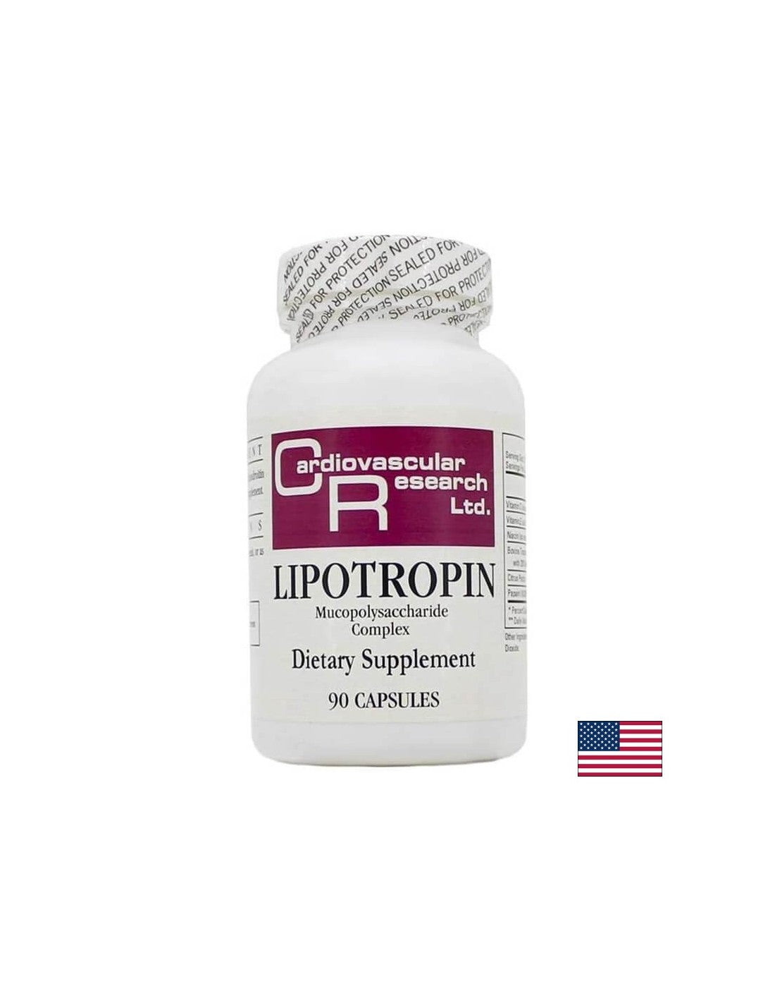 Immunité forte et bonne digestion - Lipotropine - Formule avec vitamines, pectine et papaïne, 90 capsules