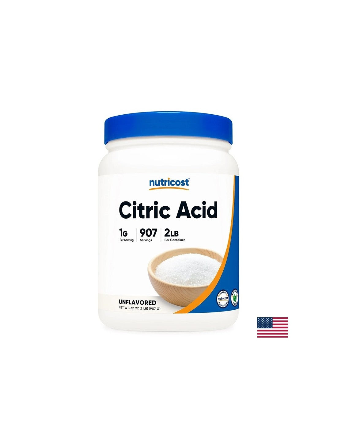 Équilibre alcalin-acide - acide citrique, 907 g de poudre