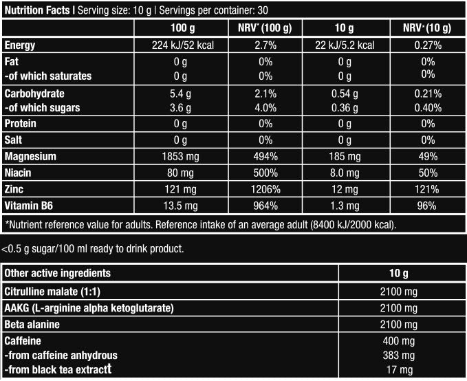 Black Blood Caf + 300g