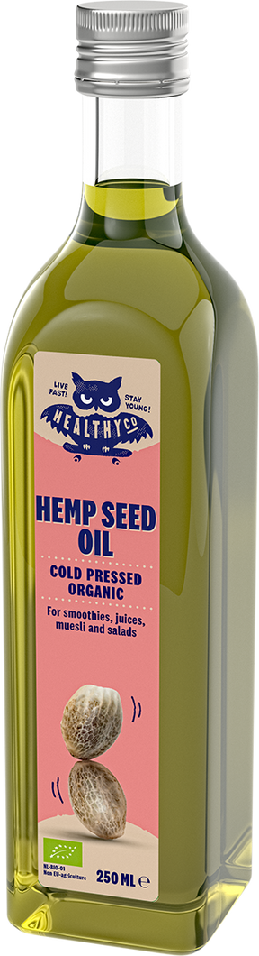 ECO Hemp Seed Oil 250ml. /100% natural, organic and organic/ - Nutra Best Europe