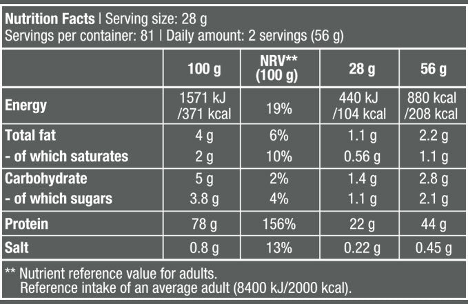 100% pur-lactosie - 4,00 kg