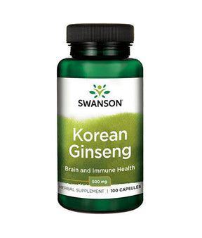 Korean Ginseng 500 mg - 100 capsules - Nutra Best Europe