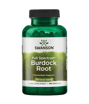 Burdock Root 460 mg - 100 capsules - Nutra Best Europe