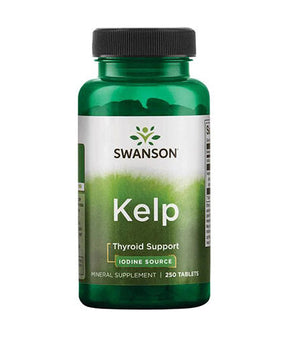 Kelp /Iodine Source/ 225mcg. / 250 Tabs. - 0 - Nutra Best Europe