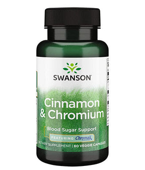 Cinnamon & Chromium with Chromax 400.4 mg - 60 capsules - Nutra Best Europe