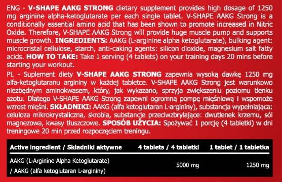 Aakg Strong 1250 mg - 150 comprimés