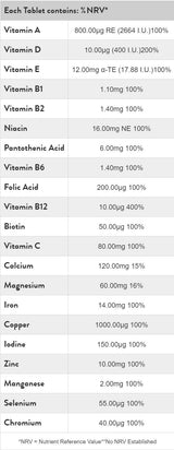 ABC à Z | Multivitamines végétaliennes - 60 comprimés