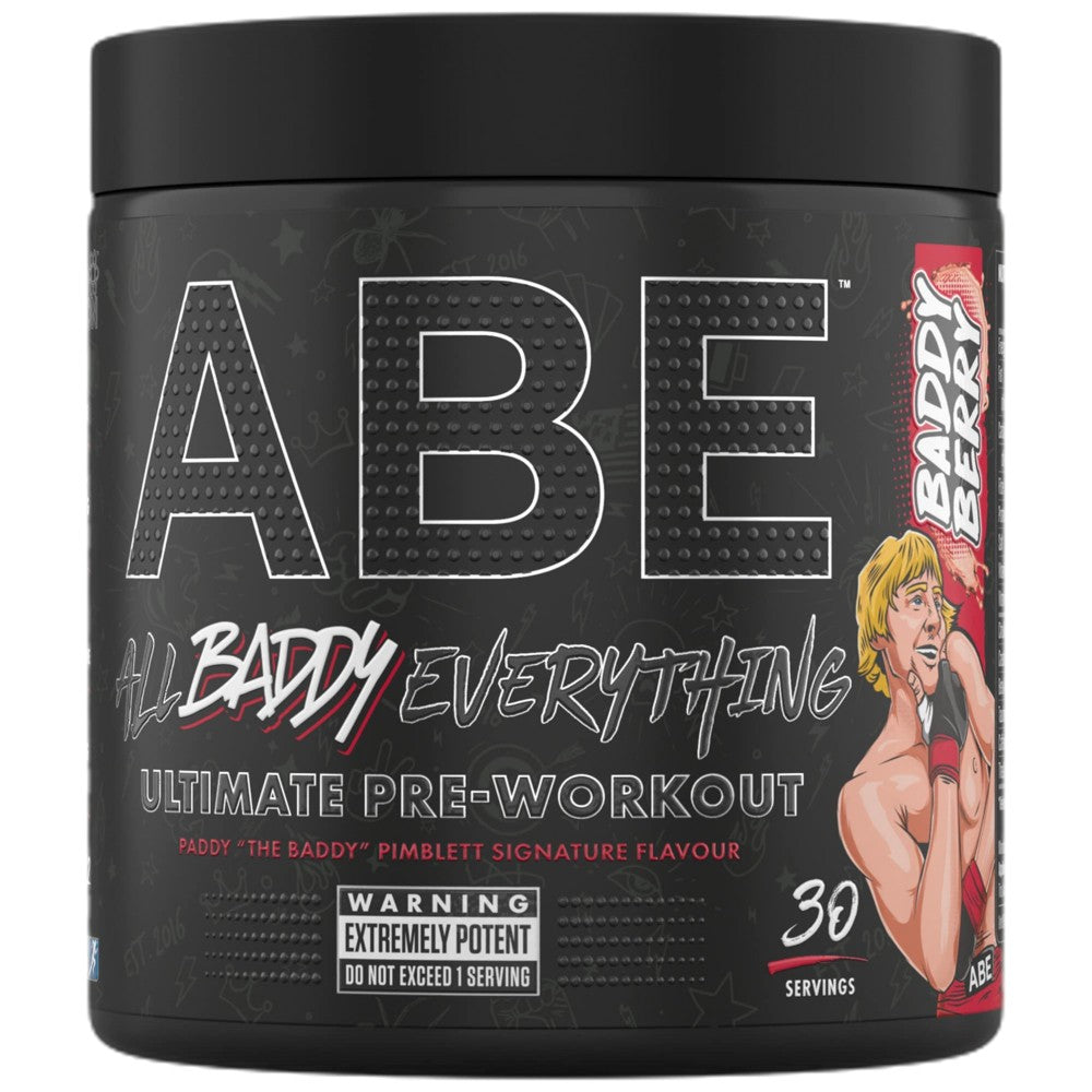 Abe - Tout noir tout | Pré-entraînement ultime - 375 grammes